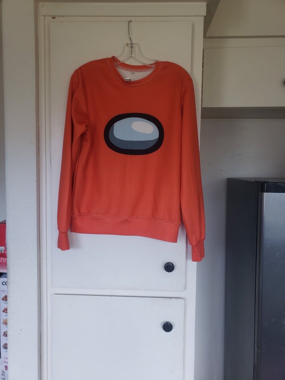 Orange Long Sleeve Shirt Size Small Ski Boarding Shirt